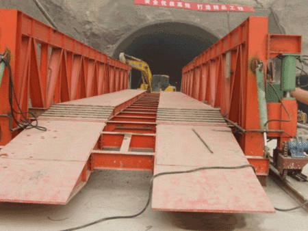 隧道仰拱液压钢模板台车施工技术