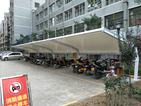 白银丽景家园自行车棚