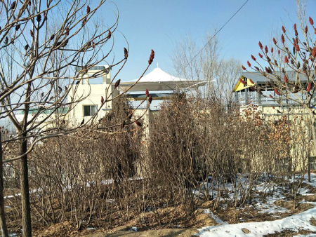 兰山祥龙生态园膜结构罩棚