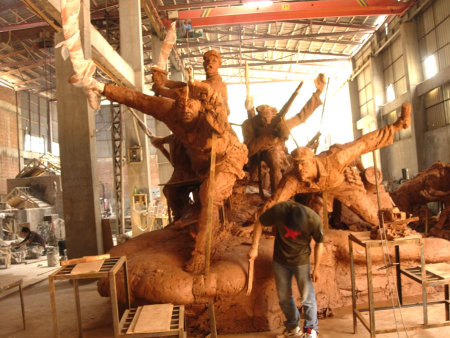 南陽雕塑廠大型城市雕塑