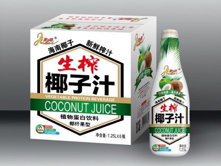 金带生榨椰子汁（1.25Lx6瓶）