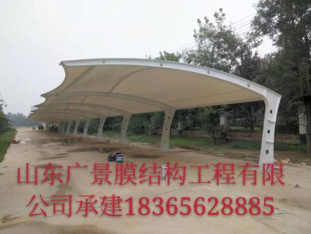 聊城冠县职教中心膜结构车棚