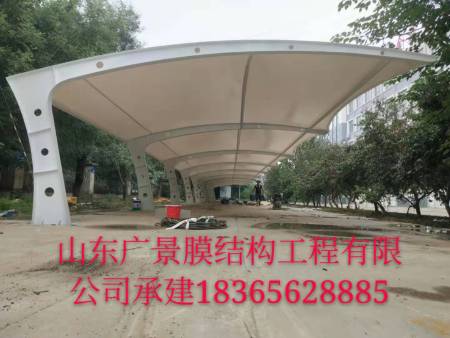 聊城冠县职教中心膜结构车棚