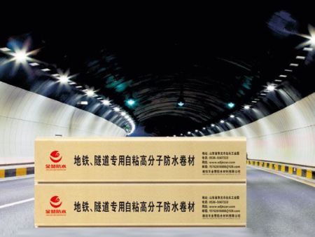 地铁、隧道专用自粘高分子防水卷材