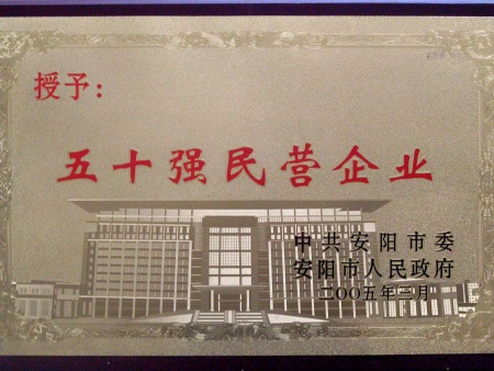 五十强民营企业