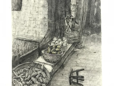 学生优秀速写作品