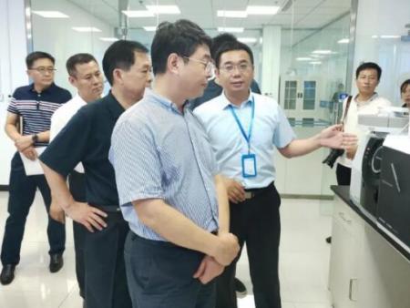 复兴区区长李少峰一行来恒一联华公司视察指导工作
