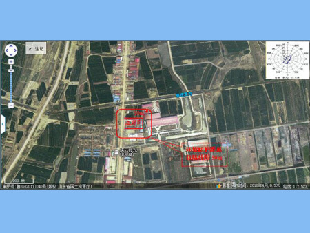 项目环境防护距离图