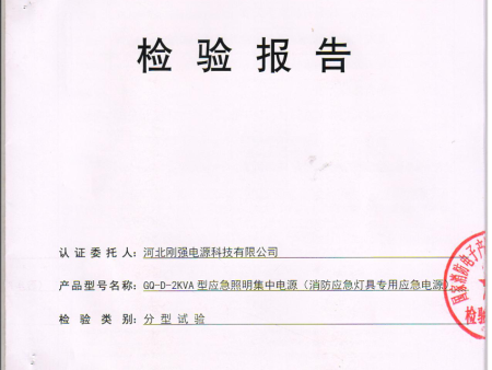 2KVA检测报告