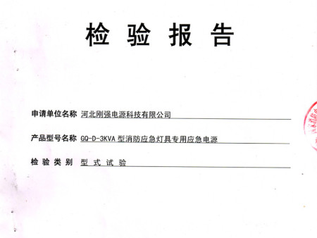 3KVA检测报告
