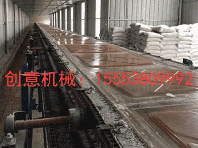 泰安创意机械有限公司-石膏天花板生产机械设备_天花板流水线_全自动石膏板生产线