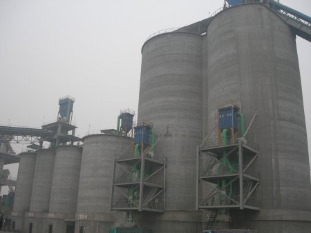河南天廣水泥廠筒倉群