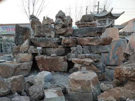 青石假山