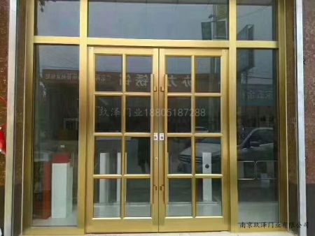 型材仿銅門