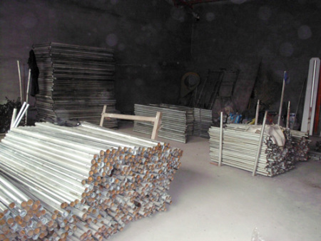 腳手架車(chē)間廠(chǎng)房