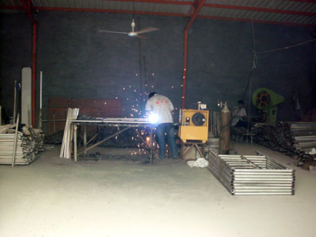 腳手架車(chē)間