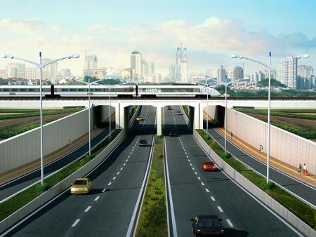 新沂市环城路西北段下穿陇海铁路立交扩建工程道路施工项目