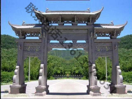 石雕牌坊 石雕牌坊