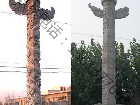 石雕龙柱