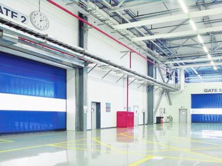 佛山李尔防撞内用快速门