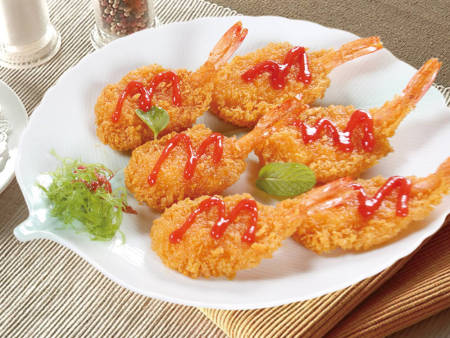 「西宁西餐原料​」香香甜甜小点心-越式蔗虾