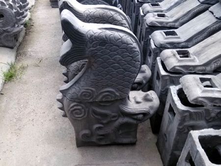 古建青砖厂家说使用仿古瓦对古建筑修补更具有历史韵味