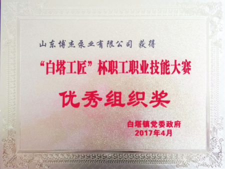 白塔工匠优秀组织奖