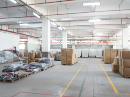 Raw material warehouse