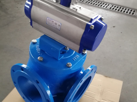 气动角型旋塞阀