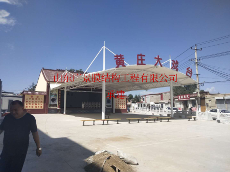 河北保定黄庄大戏台