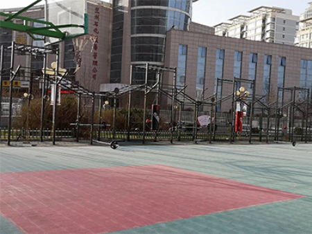 特勤一中队18米体能训练架4