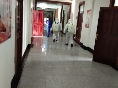机关单位案例( 抚顺消毒杀菌)