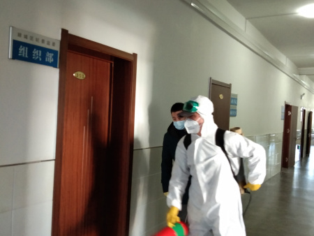 机关单位案例( 抚顺消毒杀菌)