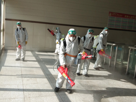 长客站（ 抚顺消毒杀菌）