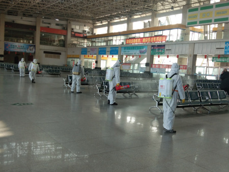 长客站（ 抚顺消毒杀菌）