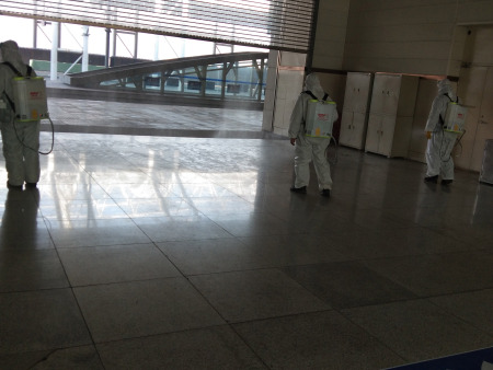 长客站（ 抚顺消毒杀菌）