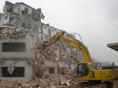 整体楼房拆除