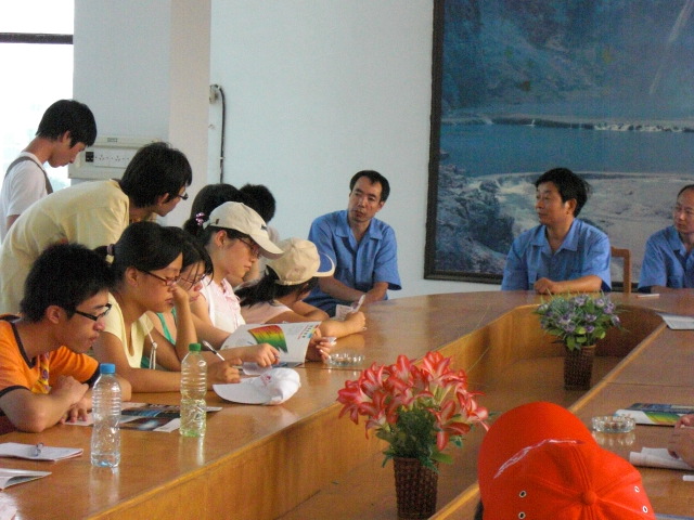 洛陽軸承集團特種精密軸承有限公司-洛陽軸承-洛陽精密軸承-武漢理工在廠參觀實習