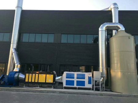 甘肃建投烤漆房VOC光氧催化系统