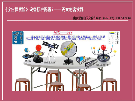 《宇宙探索馆》标准配置——天文创客