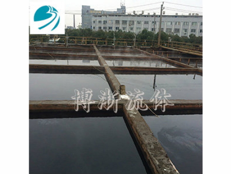 皮革厂污水处理池