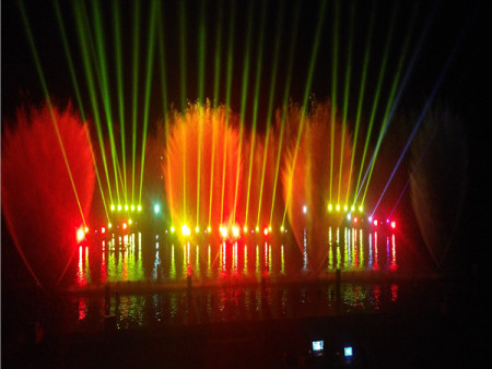 五大连池连池恋歌水舞秀工程4