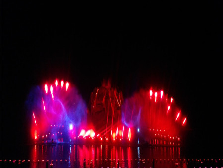 五大连池连池恋歌水舞秀工程2