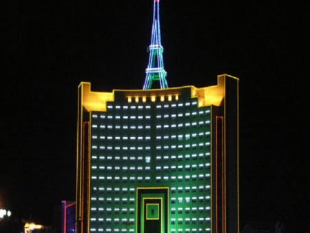 黑河市政府亮化工程