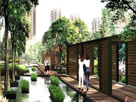 景观节点效果图