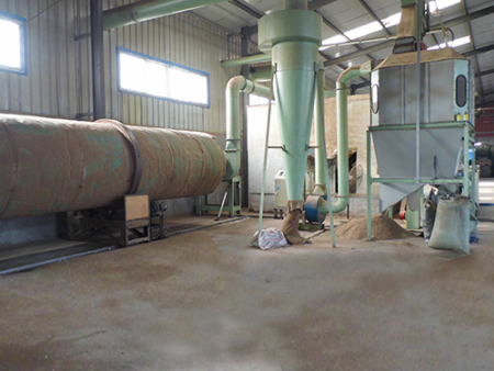 生物质颗粒生产设备展示