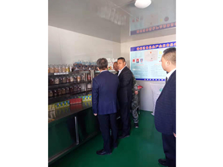 区委书记视察工作