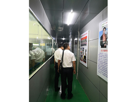 农商行总行领导视察工作