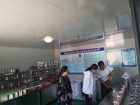 妇联主任参观调研