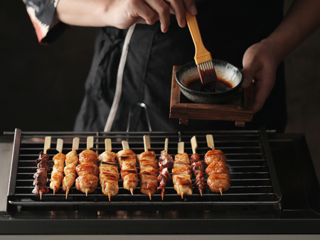 盛崎串烧制作展示